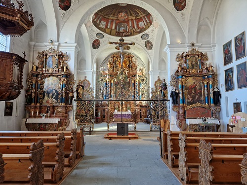 Mein Auftritt an einer Taufe in der Klosterkirche Münsterlingen.